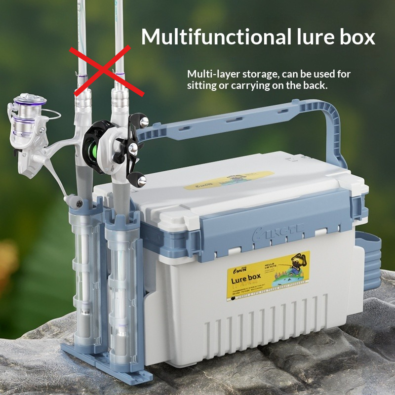 Fishing Lure Box - Multifunctional Lure Box Fishing Box Tackle