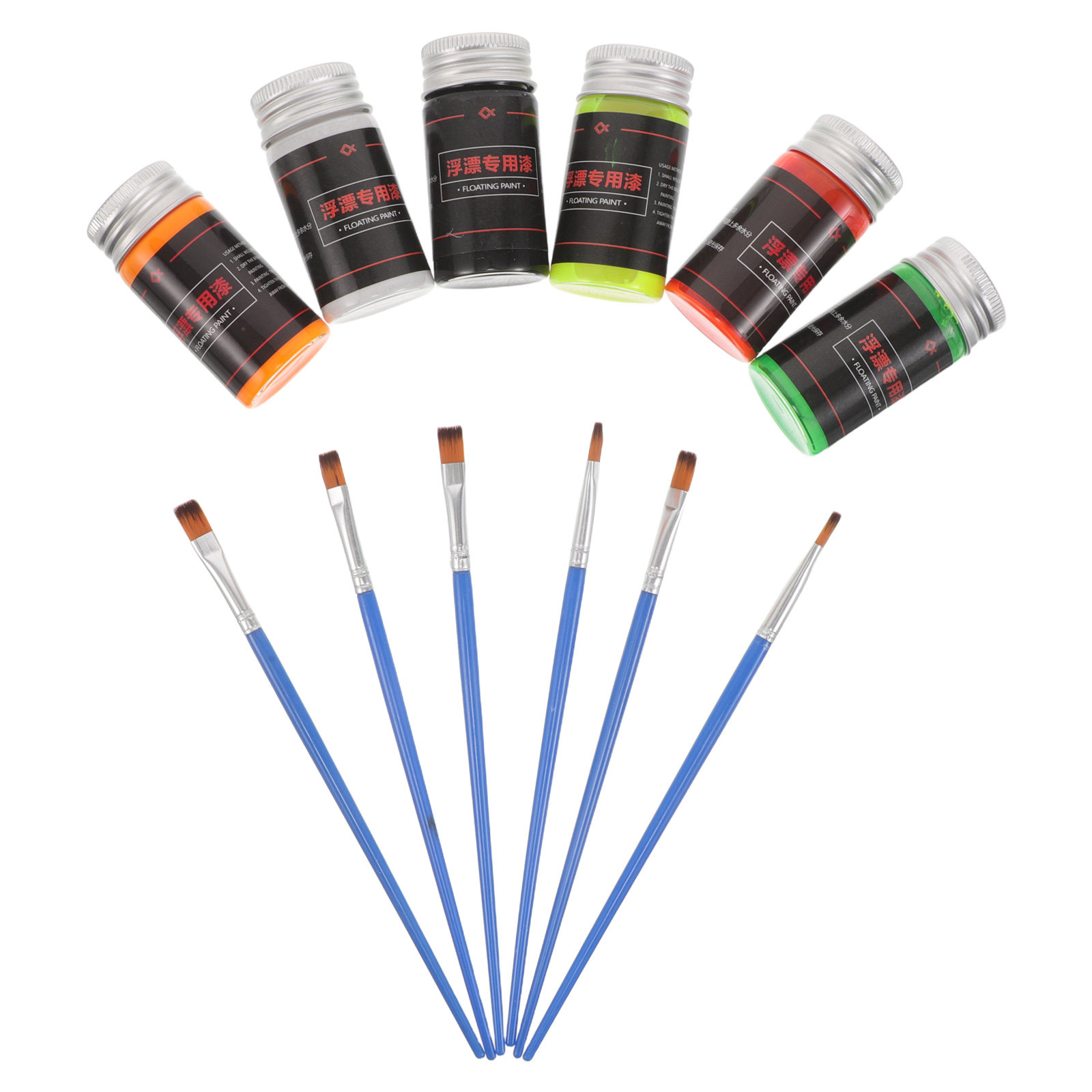 Fishing Lure Making Kit - 6pcs 30Ml Fluorescent Floating Kit Oil