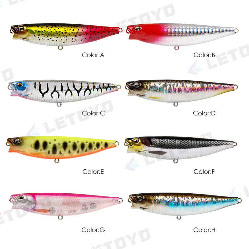 LETOYO 65mm 5g/90mm 10g Surfac - Fishing Lure Buzzbait avaliação e preço