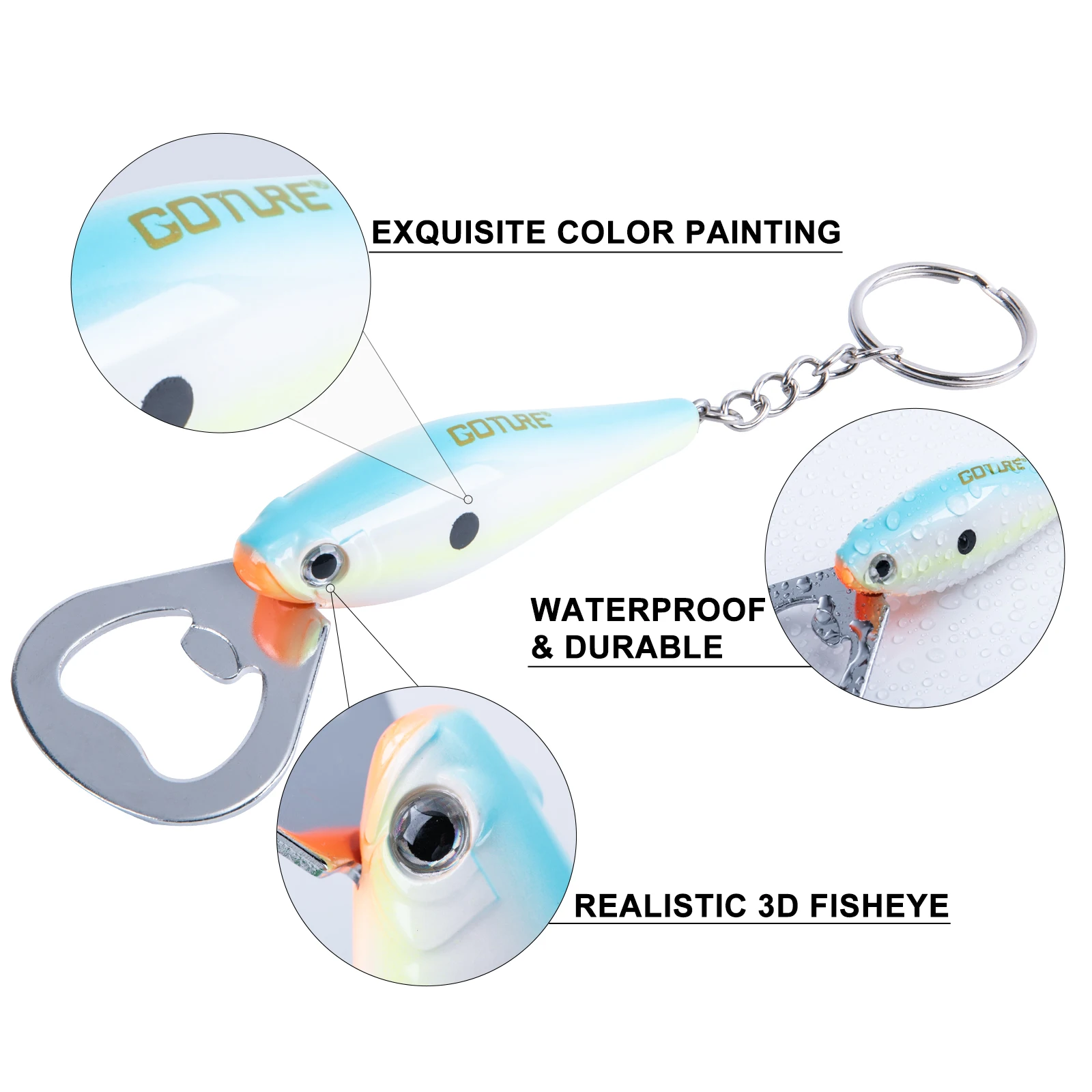 Goture 1pcs Fishing Lure Bottl - Fishing Lure Making Kit avaliação e preço