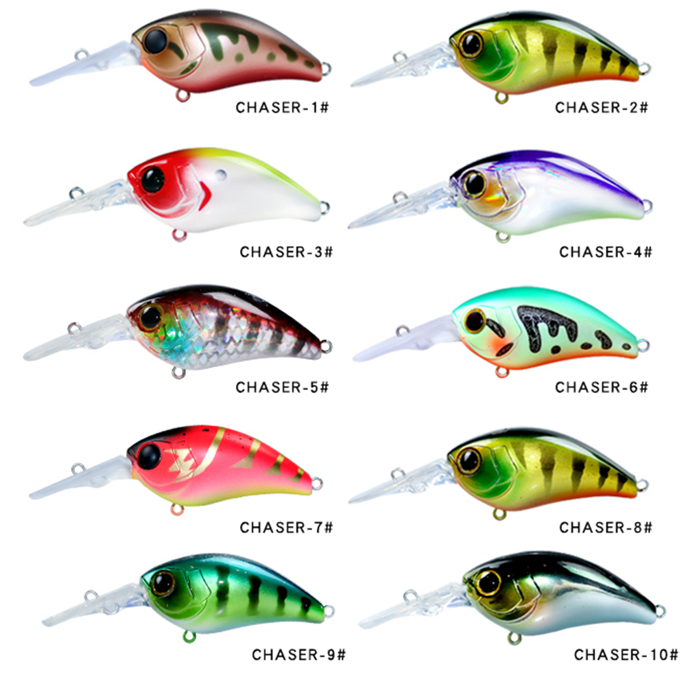 AOCLU Floating Minnow 50mm 10g - Fishing Lure Crankbait avaliação e preço