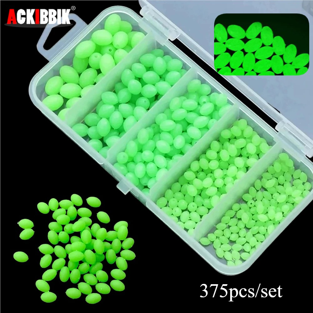 Ackibbik 375pcs/box Luminous F - Fishing Lure Soft Plastic avaliação e preço
