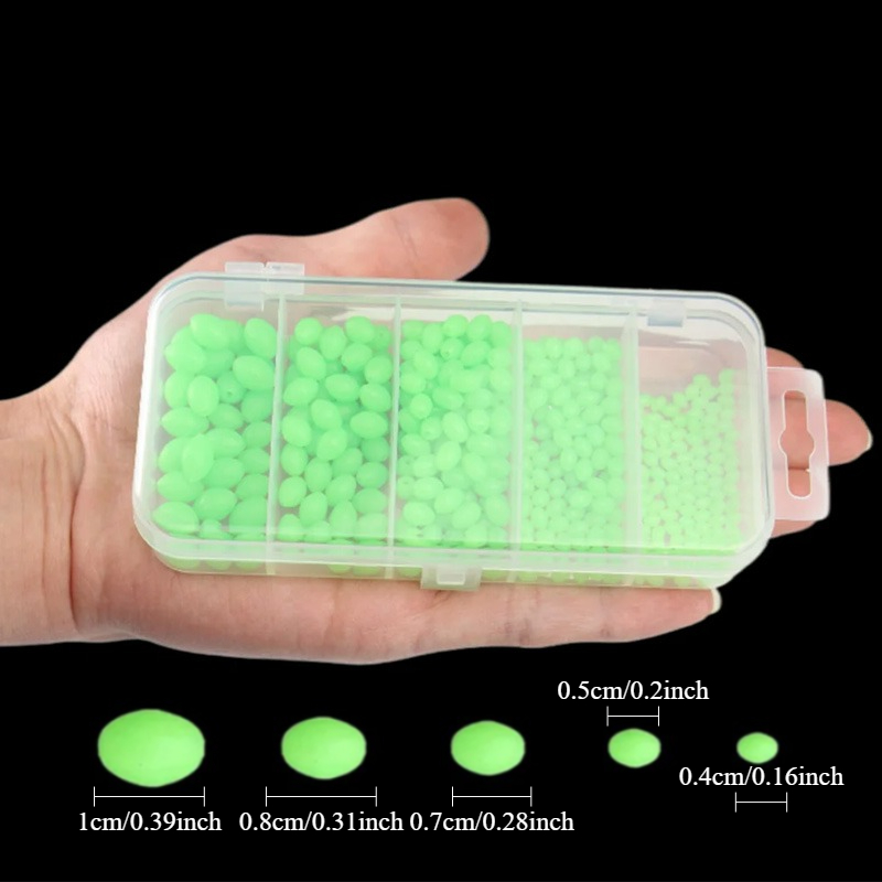 Ackibbik 375pcs/box Luminous F - Fishing Lure Soft Plastic avaliação e preço