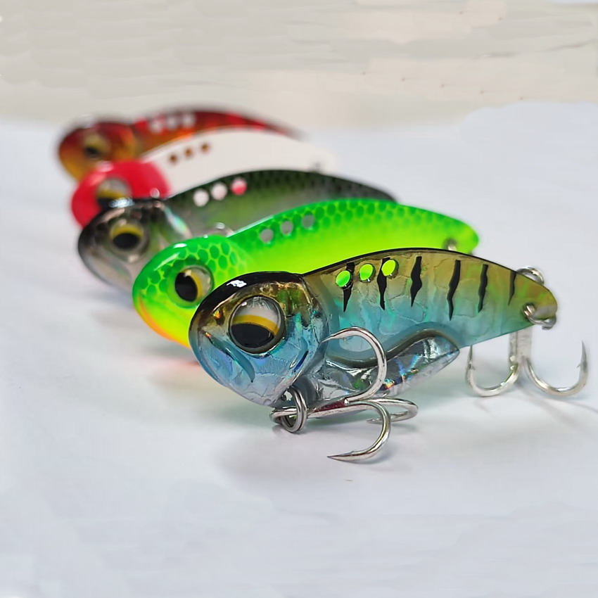 6pcs Metal VIB Fishing Lures 7 - Fishing Lure Blade Bait avaliação e preço