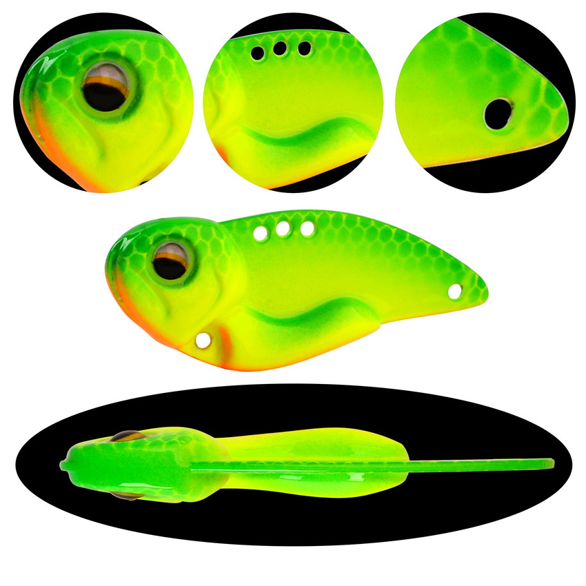 6pcs Metal VIB Fishing Lures 7 - Fishing Lure Blade Bait avaliação e preço
