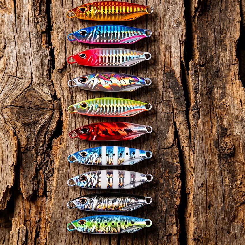 10Pcs Long Cast Metal Bait Spi - Fishing Lure Spinnerbait avaliação e preço