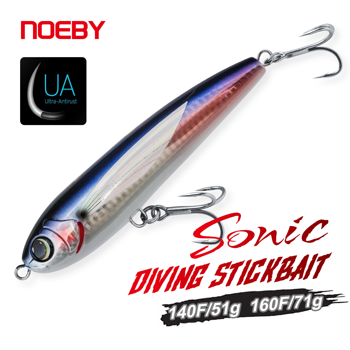 NOEBY Diving Stickbait 140mm 5 - Fishing Lure Buzzbait avaliação e preço