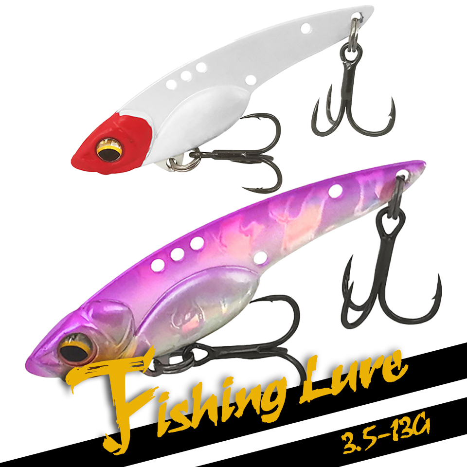 GOBYGO 3.5G-13G Metal VIB Fish - Fishing Lure Crankbait avaliação e preço