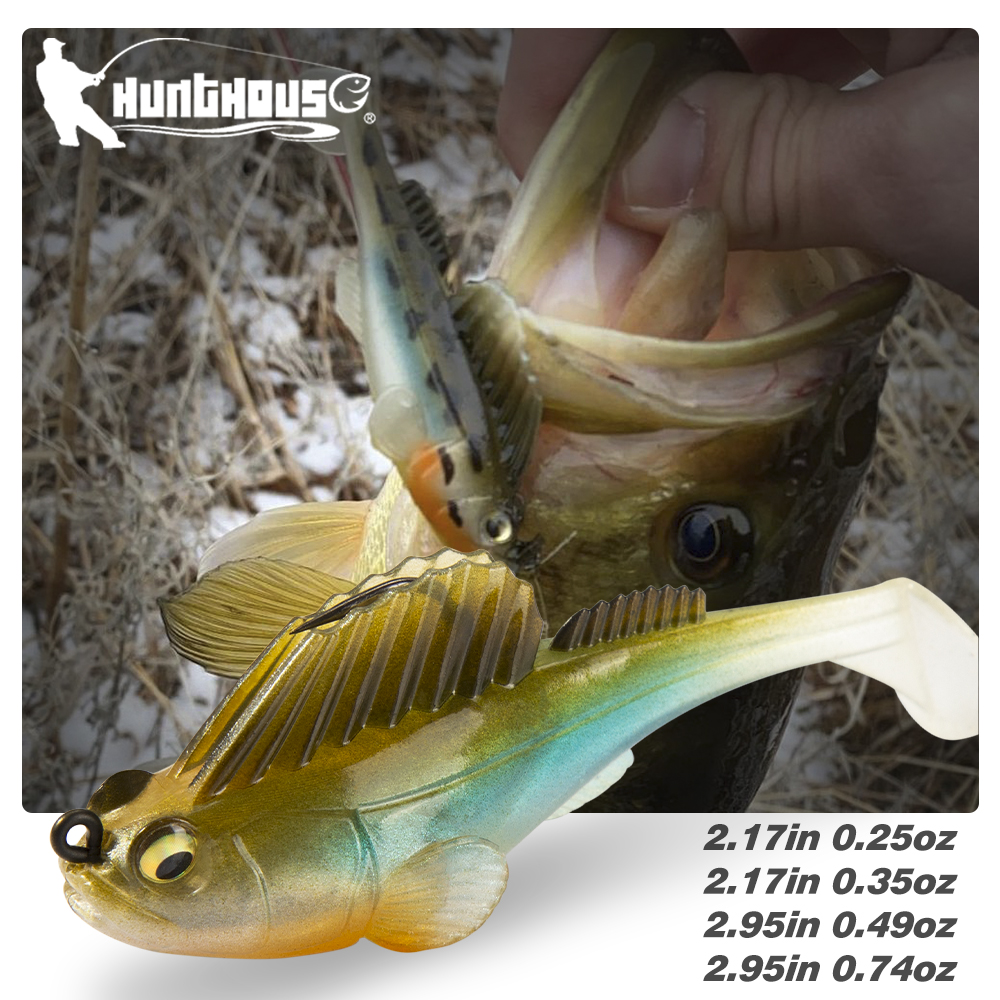Hunthouse Fishing Lure Soft Ba - Fishing Lure Spinnerbait avaliação e preço