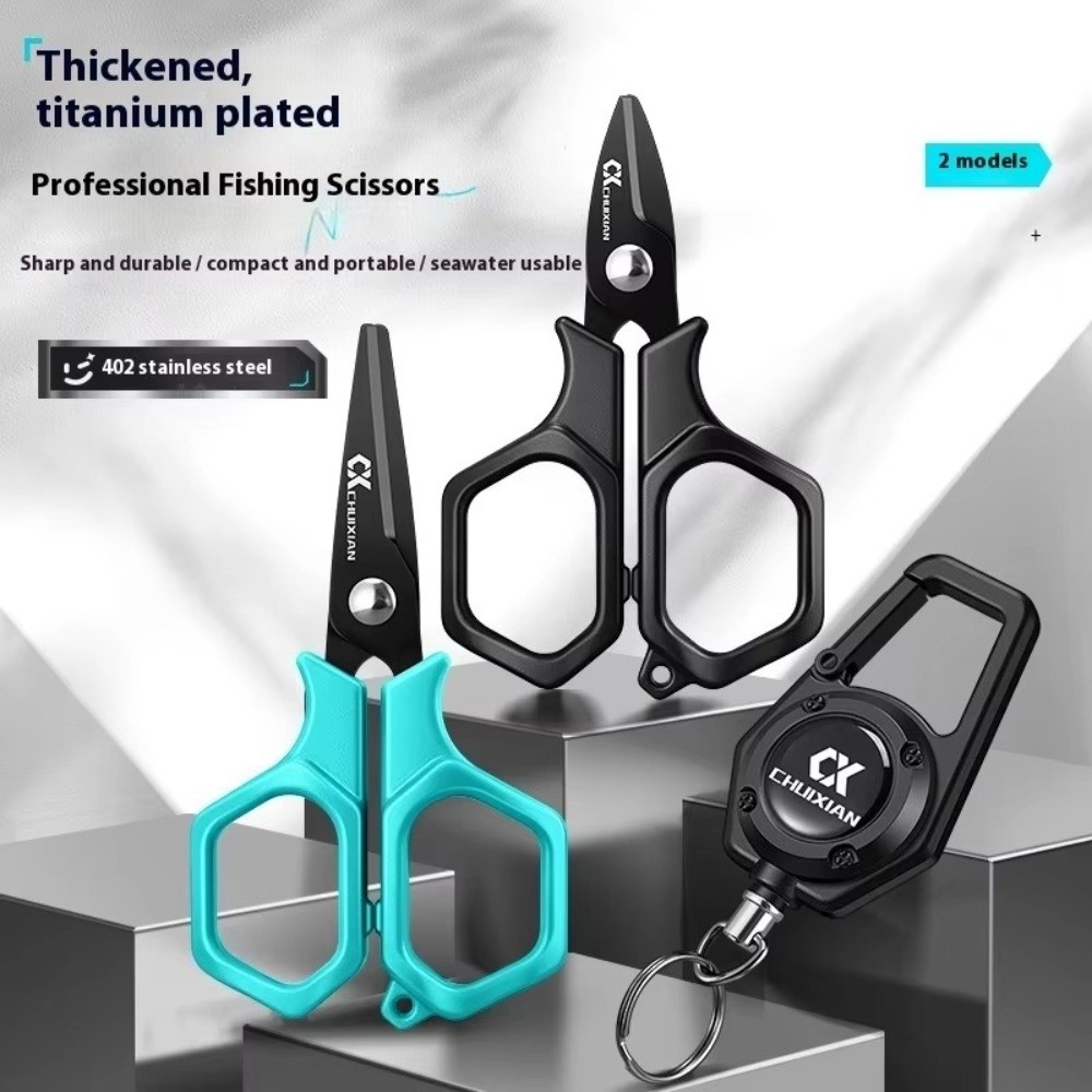 Titanium Plated Fishing Scisso - Fishing Lure Making Kit avaliação e preço