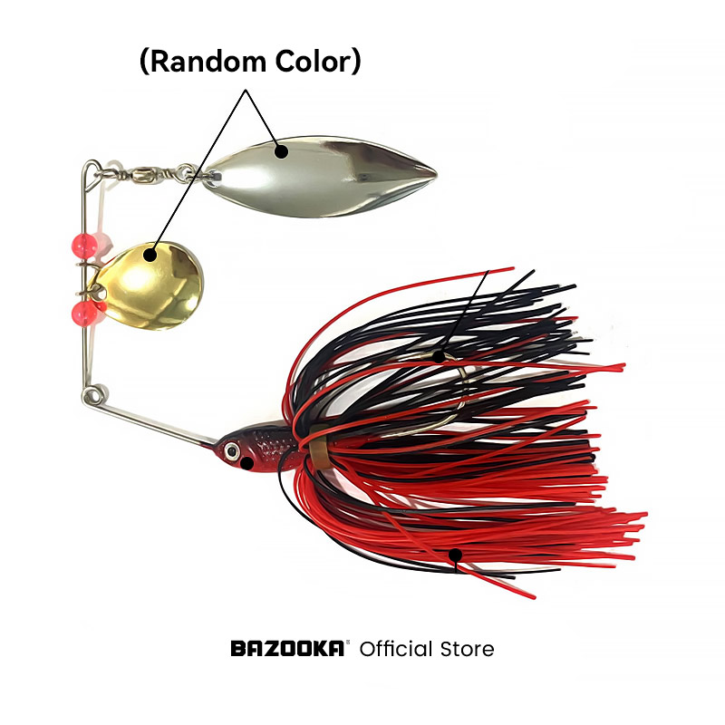 Bazooka 15g 18g Spinnerbait Fi - Fishing Lure Swimbait avaliação e preço