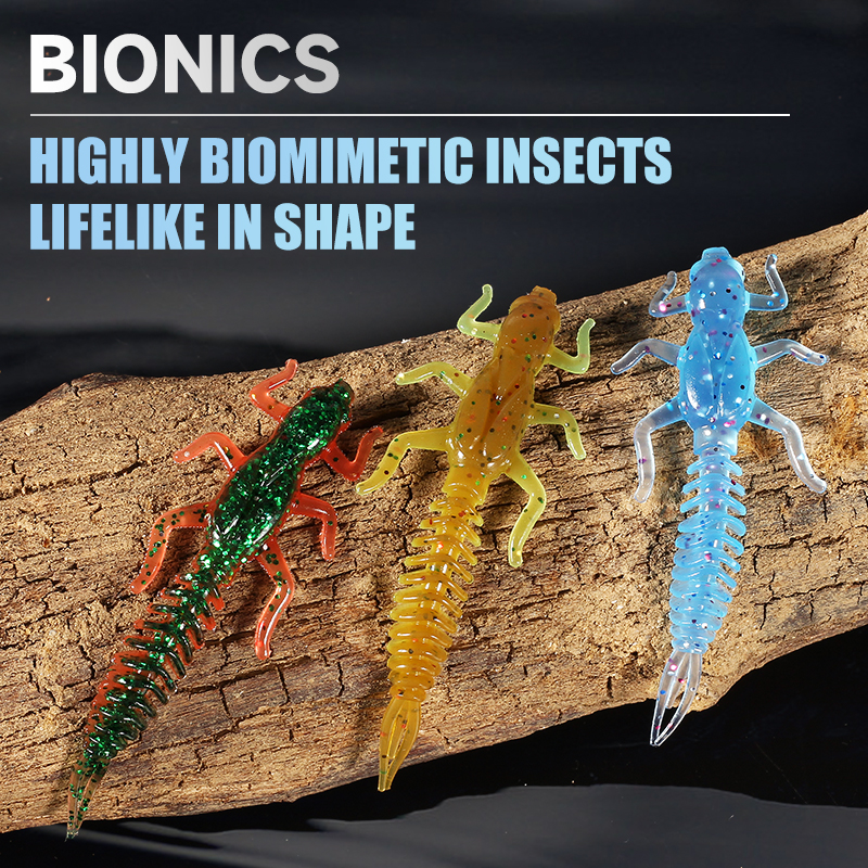 2019New Reach Soft Lures  Soft - Fishing Lure Soft Plastic avaliação e preço