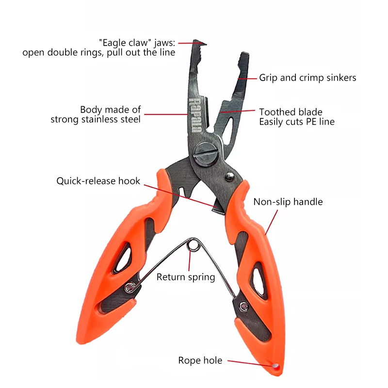 Rapala Mini Lure Pliers/Fish C - Fishing Lure Kit avaliação e preço