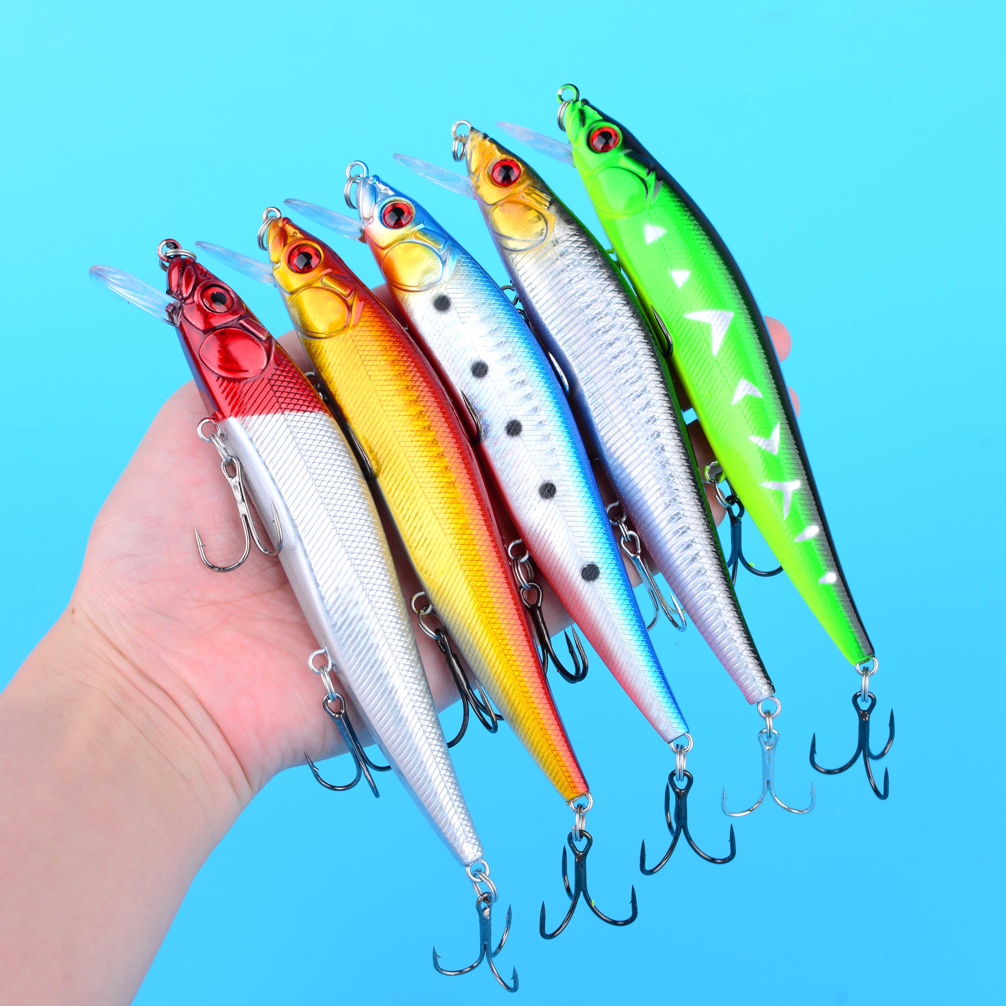 1pc Minnow Fishing Lure Floati - Fishing Lure Jerkbait avaliação e preço