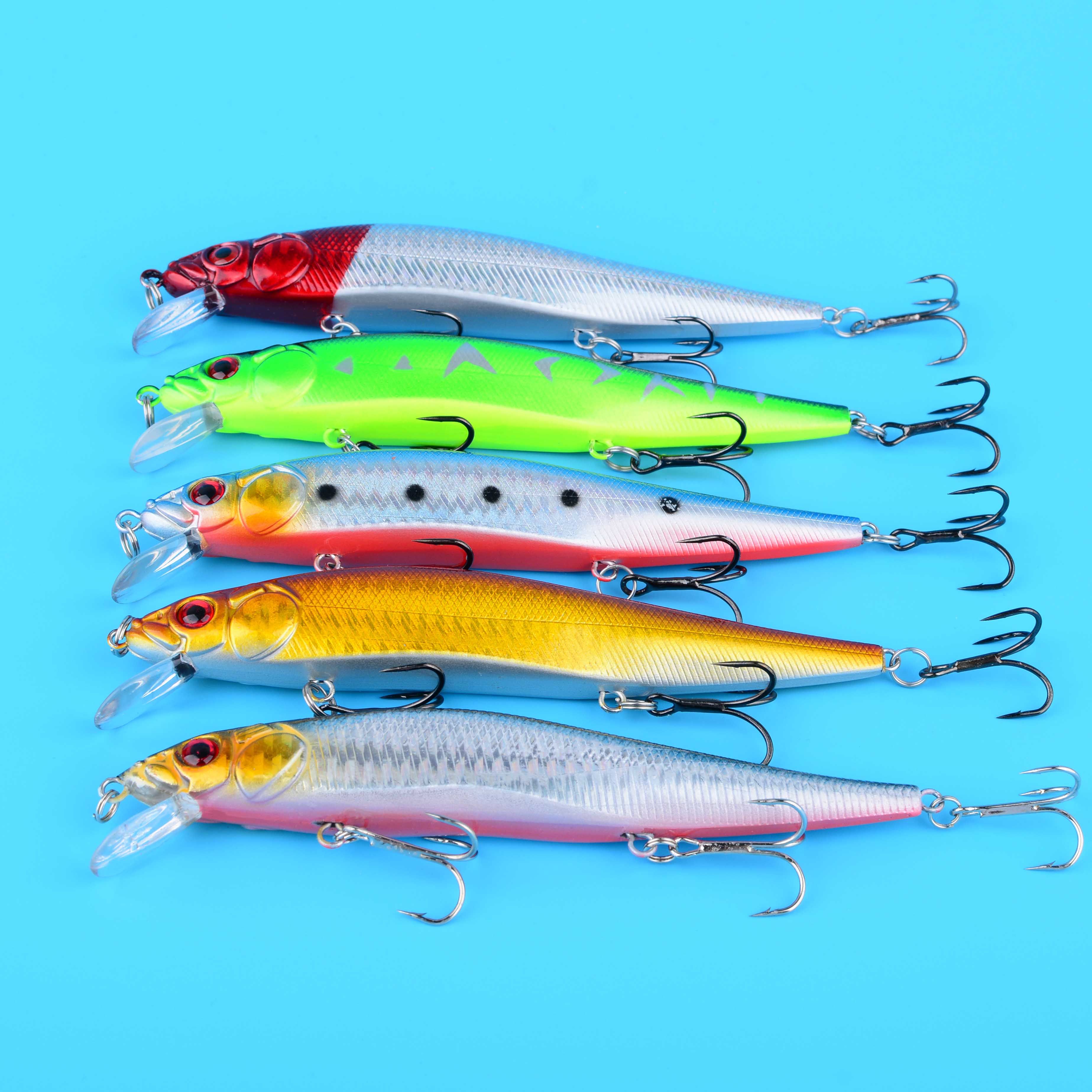 1pc Minnow Fishing Lure Floati - Fishing Lure Jerkbait avaliação e preço