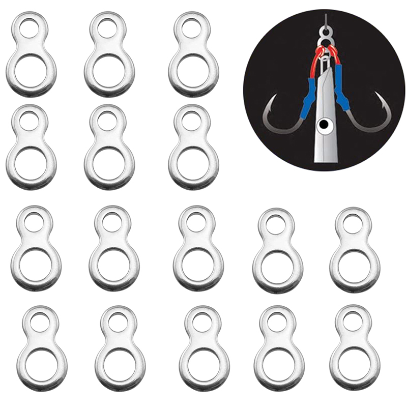 10-50Pcs Stainless Steel Fishi - Fishing Lure Jig avaliação e preço