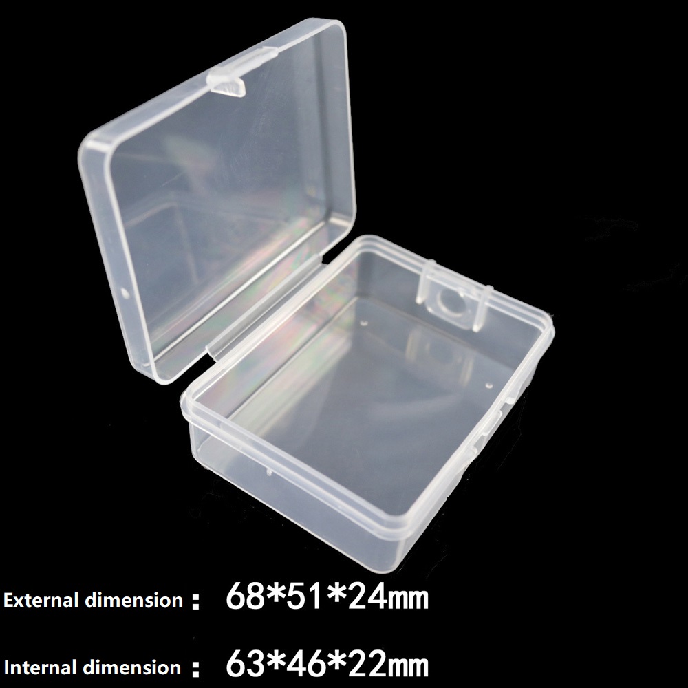 1pcs Transparent Plastic Stora - Fishing Lure Spoon avaliação e preço