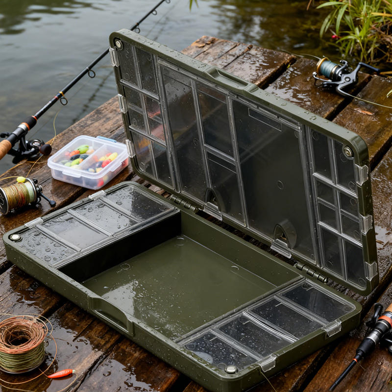 Large Capacity Hard PVC Tackle - Fishing Lure Making Kit avaliação e preço