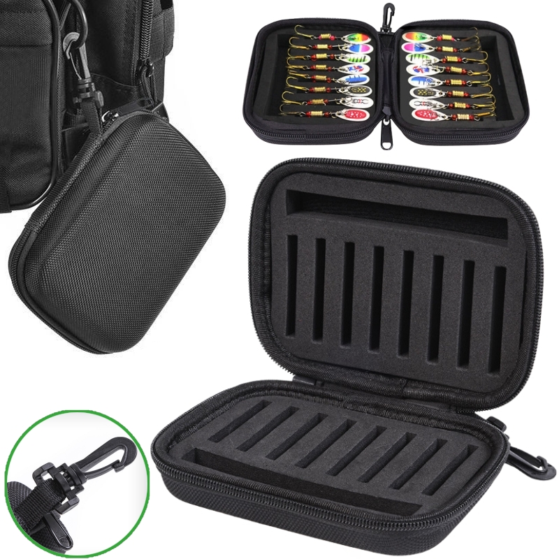 Portable Fly Fishing Lure Spin - Fishing Lure Spinnerbait avaliação e preço
