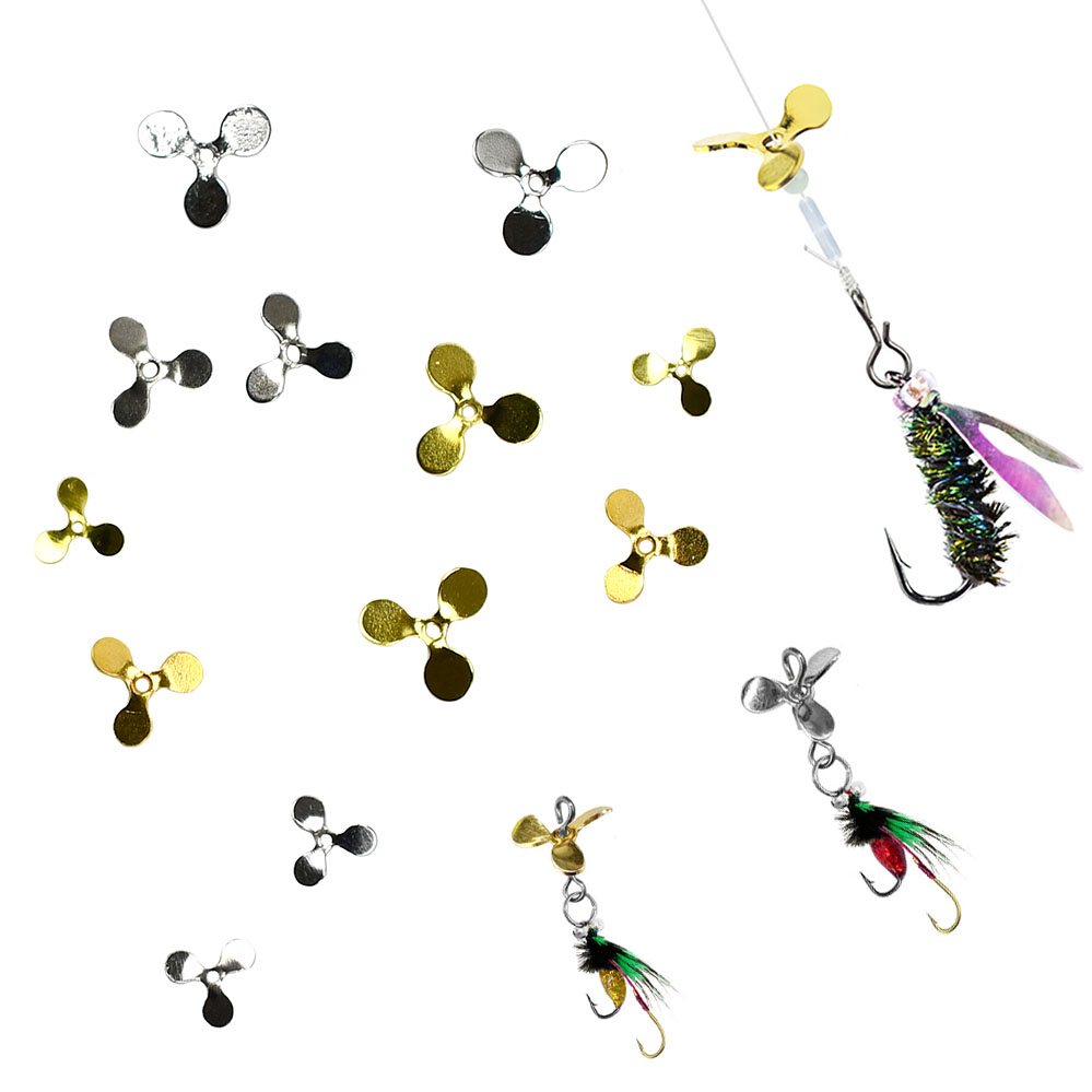 200Pcs 3-Blade Propeller Fishi - Fishing Lure Blade Bait avaliação e preço