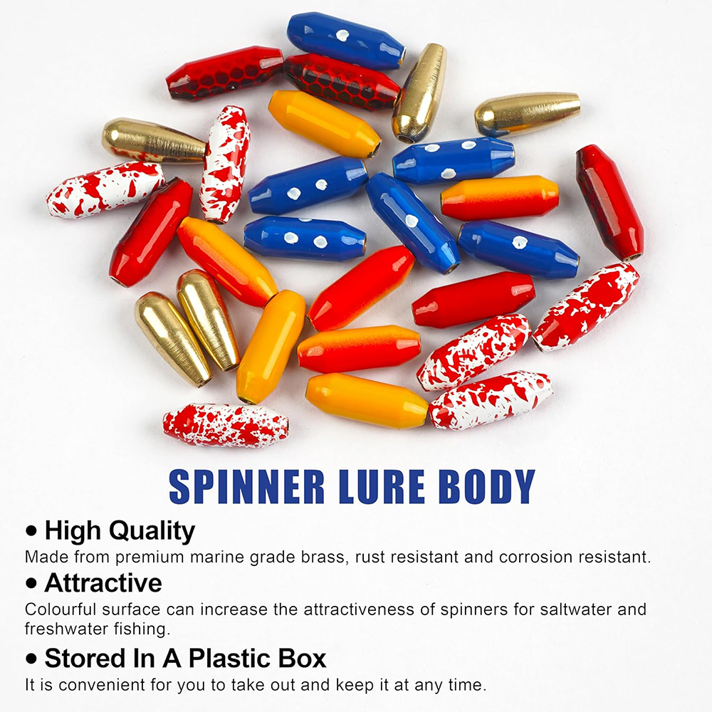 10pcs Fishing Brass Spinner Lu - Fishing Lure Spinnerbait avaliação e preço