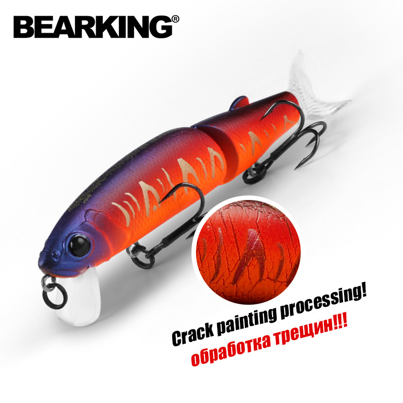 Bearking 1PC 113mm 13.7g Hard  - Fishing Lure Crankbait avaliação e preço