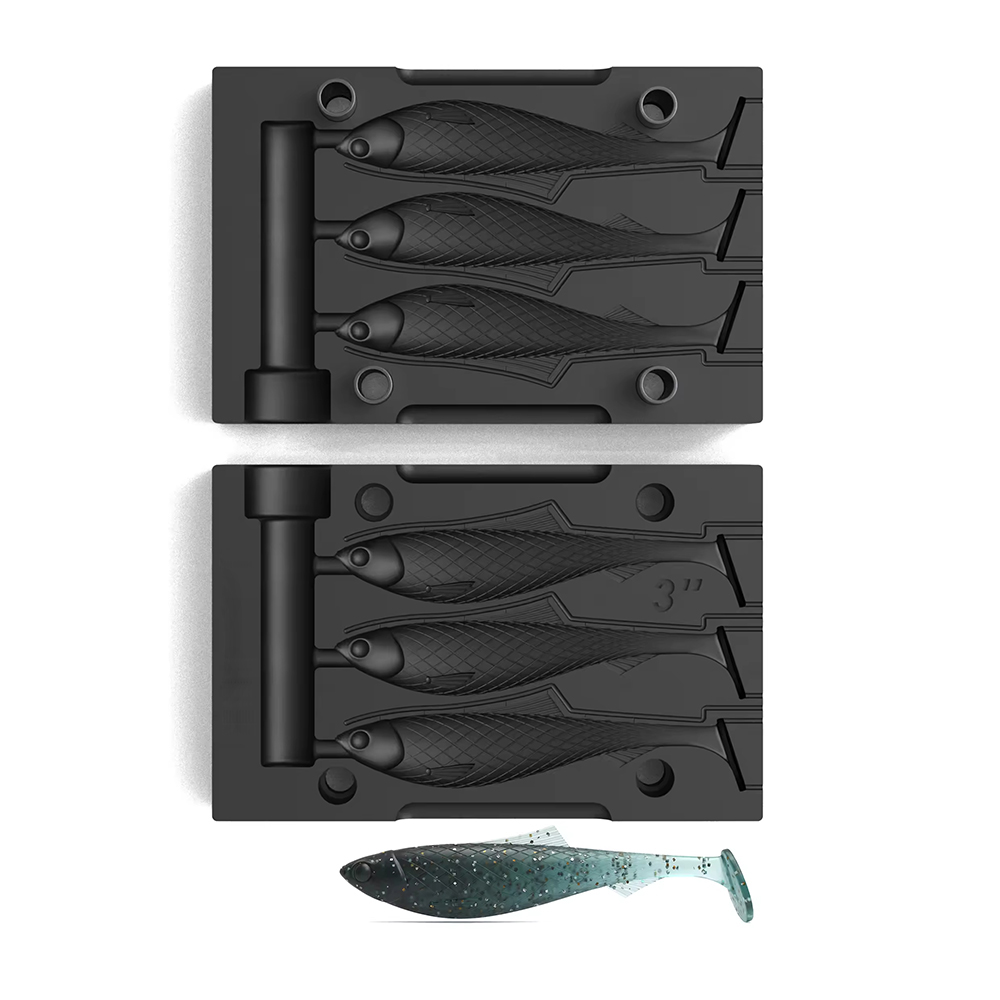 Custom Injection Molded Soft F - Fishing Lure Soft Plastic avaliação e preço