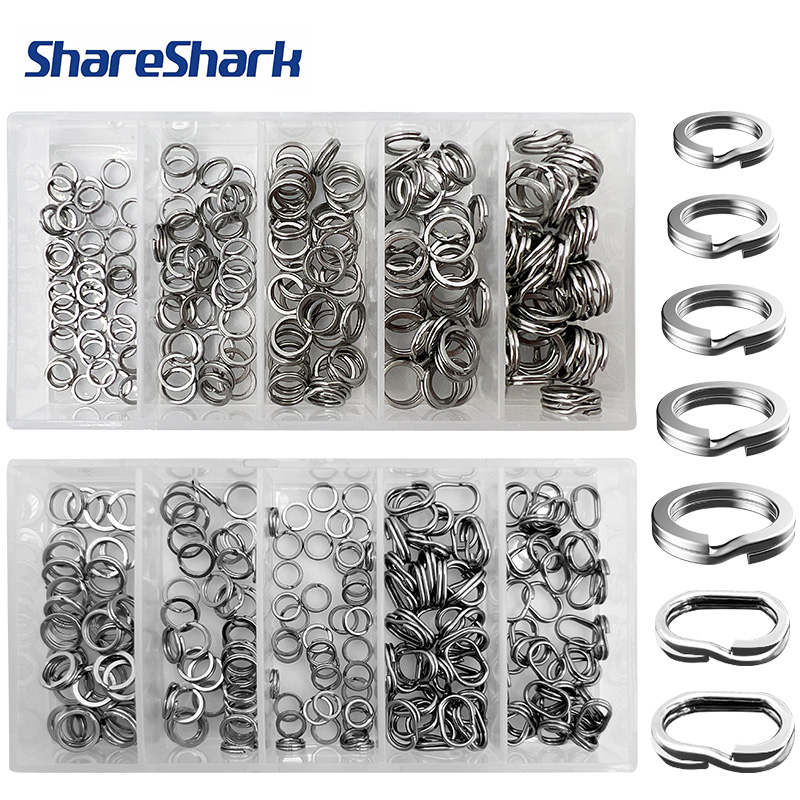 ShareShark 200pcs/box High-Str - Fishing Lure Box avaliação e preço