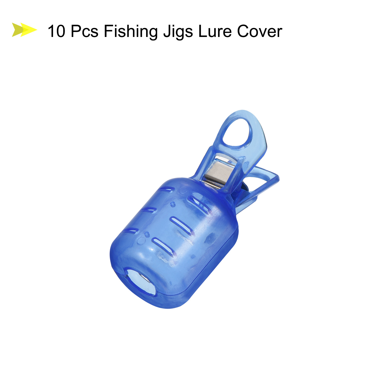 10pcs Small Size Squid Jig Hoo - Fishing Lure Jig avaliação e preço
