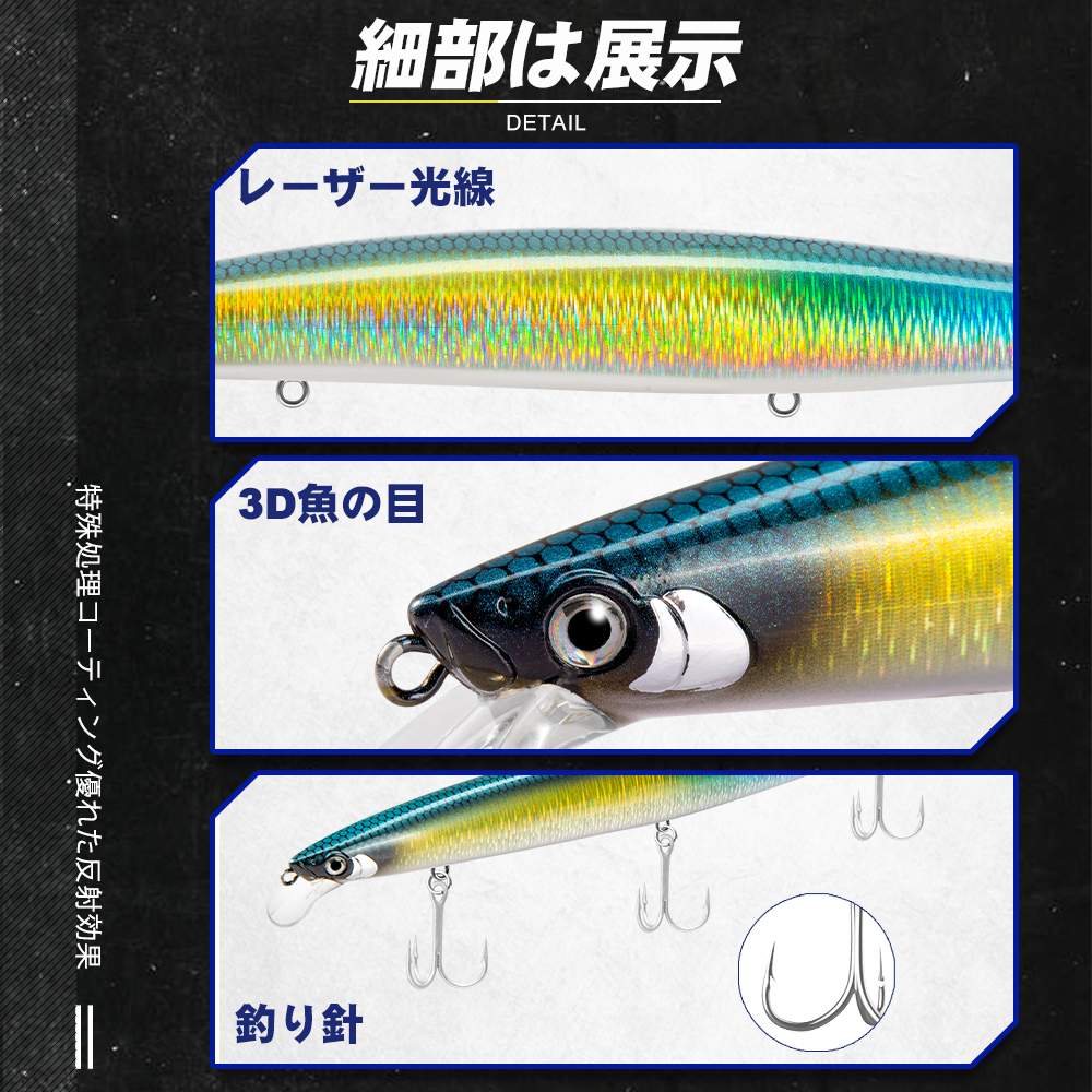 D1 Sea Fishing Lures 163mm 32g - Fishing Lure Buzzbait avaliação e preço