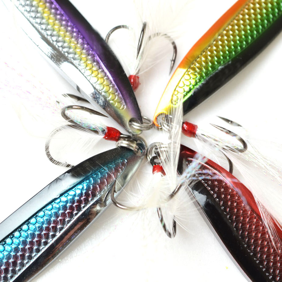 TOMA Metal Zinc Spoon Fishing  - Fishing Lure Crankbait avaliação e preço