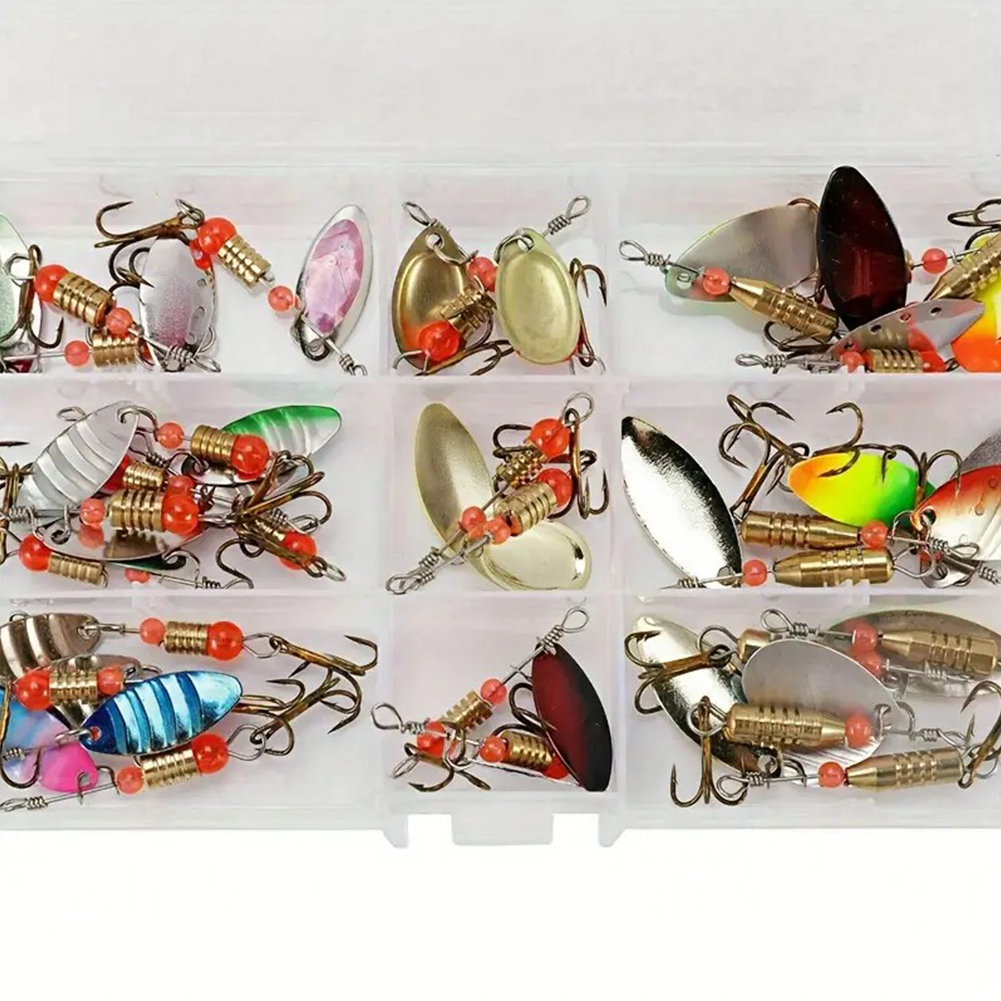 Metal Spoon Fishing Lure Set 3 - Fishing Lure Crankbait avaliação e preço