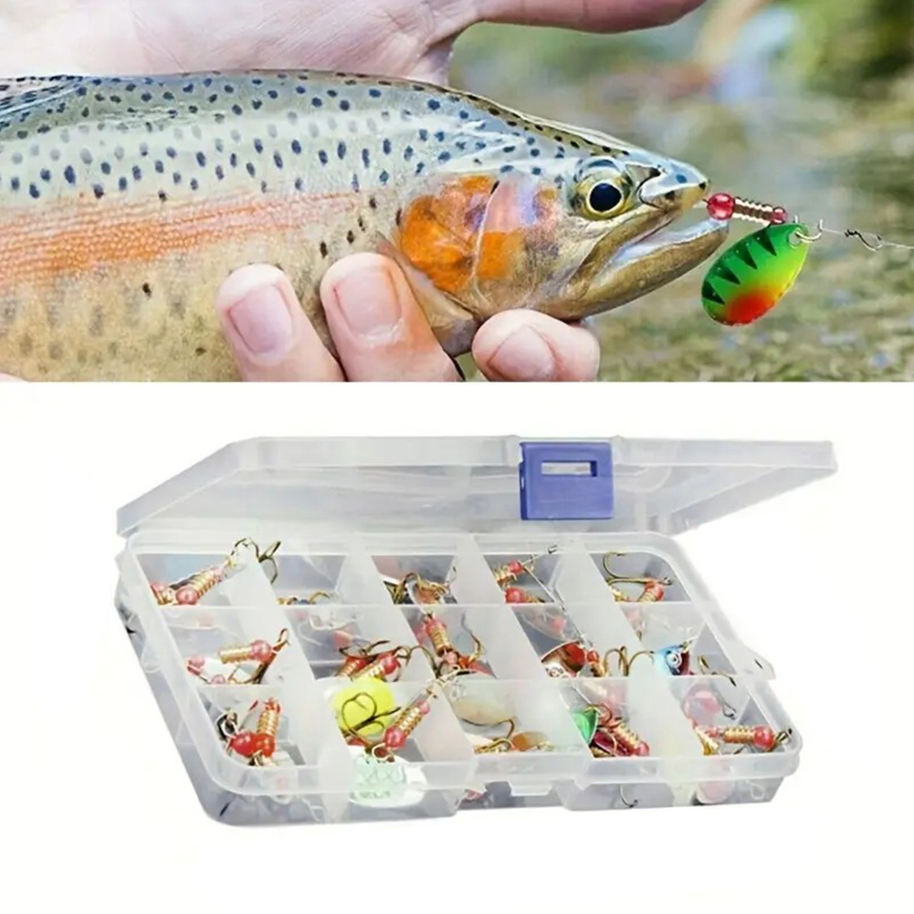 Metal Spoon Fishing Lure Set 3 - Fishing Lure Crankbait avaliação e preço