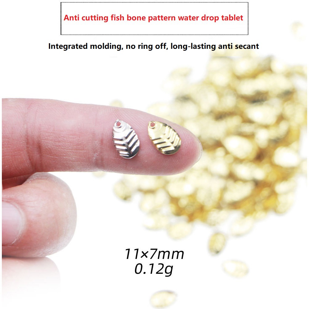 50Pcs/lot DIY Fishing Spinner  - Fishing Lure Spinnerbait avaliação e preço