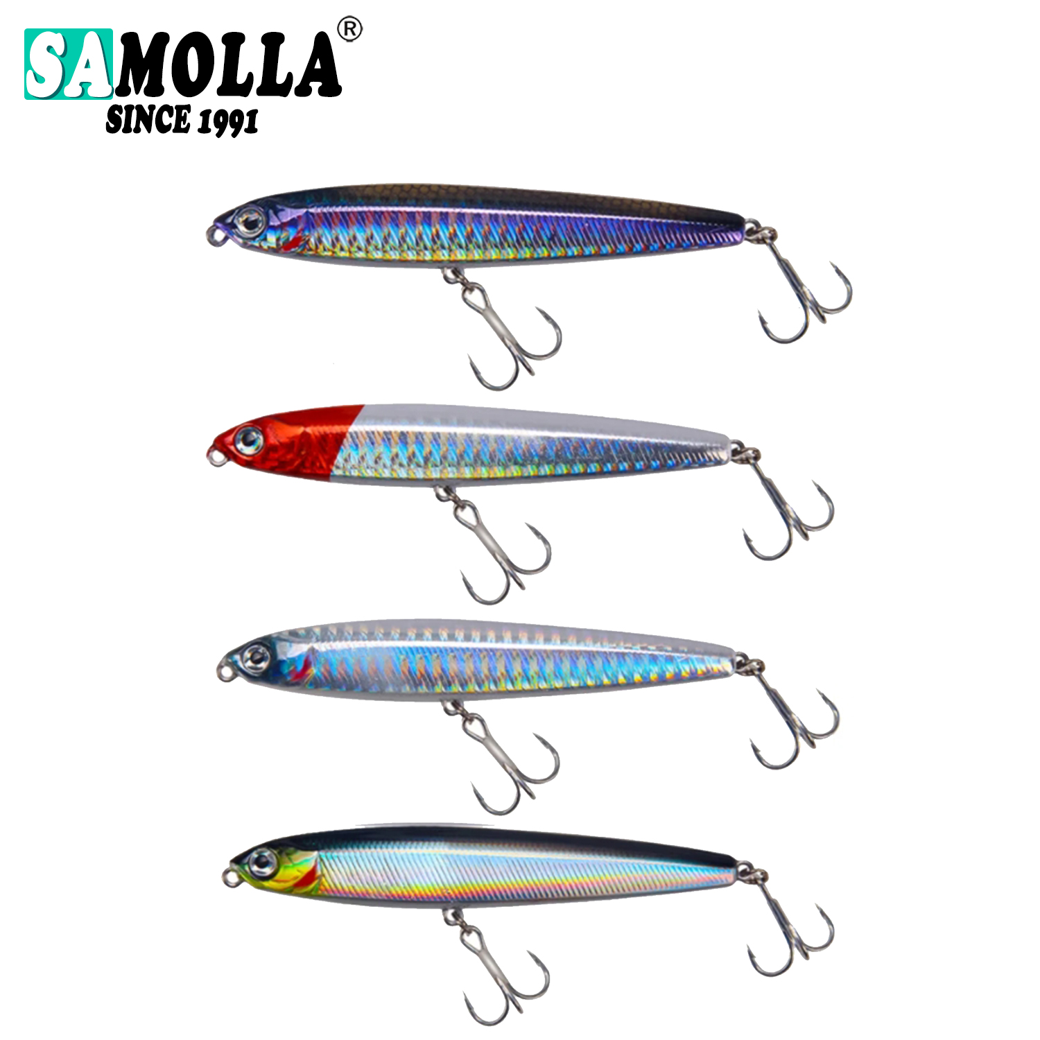 Fishing Lure 4pcs/set Pencil S - Fishing Lure Spoon avaliação e preço