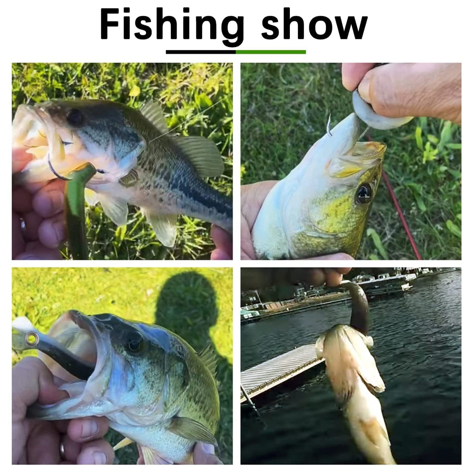 10Pcs Soft Fishing Lure,Fishin - Fishing Lure Soft Plastic avaliação e preço