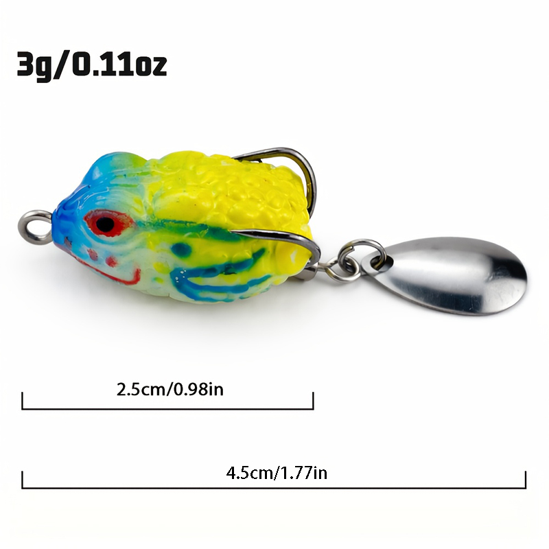 8pcs Topwater Frog Fishing Lur - Fishing Lure Blade Bait avaliação e preço