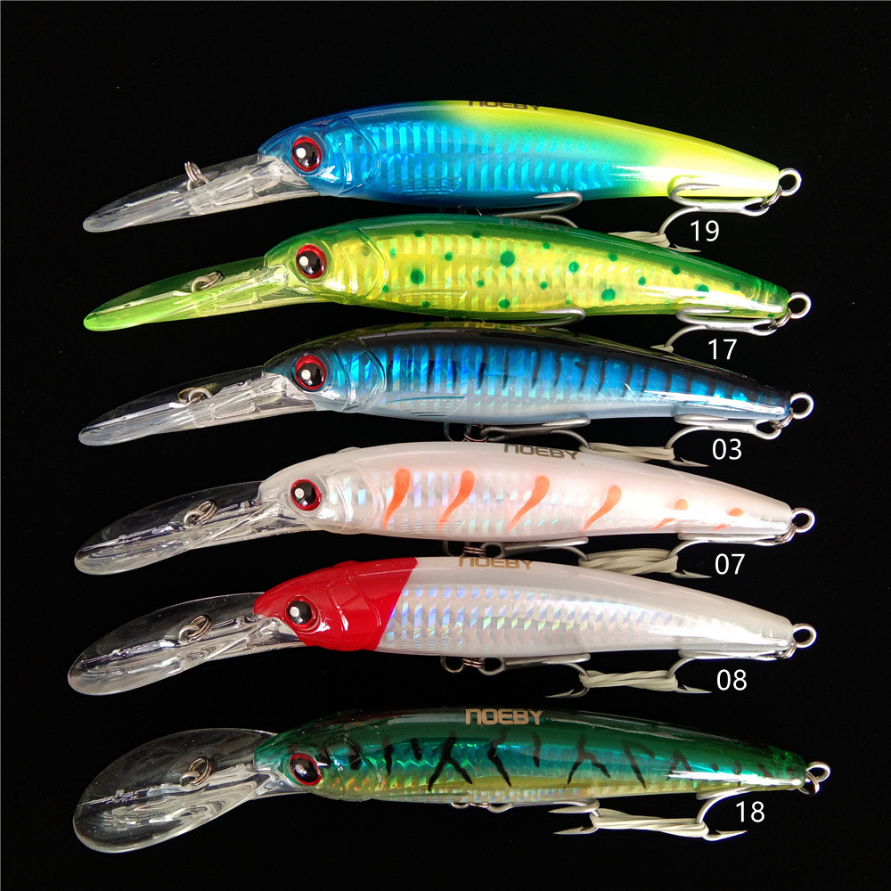 NOEBY 2PCS 16cm 74.7g 12cm 30g - Fishing Lure Popper avaliação e preço