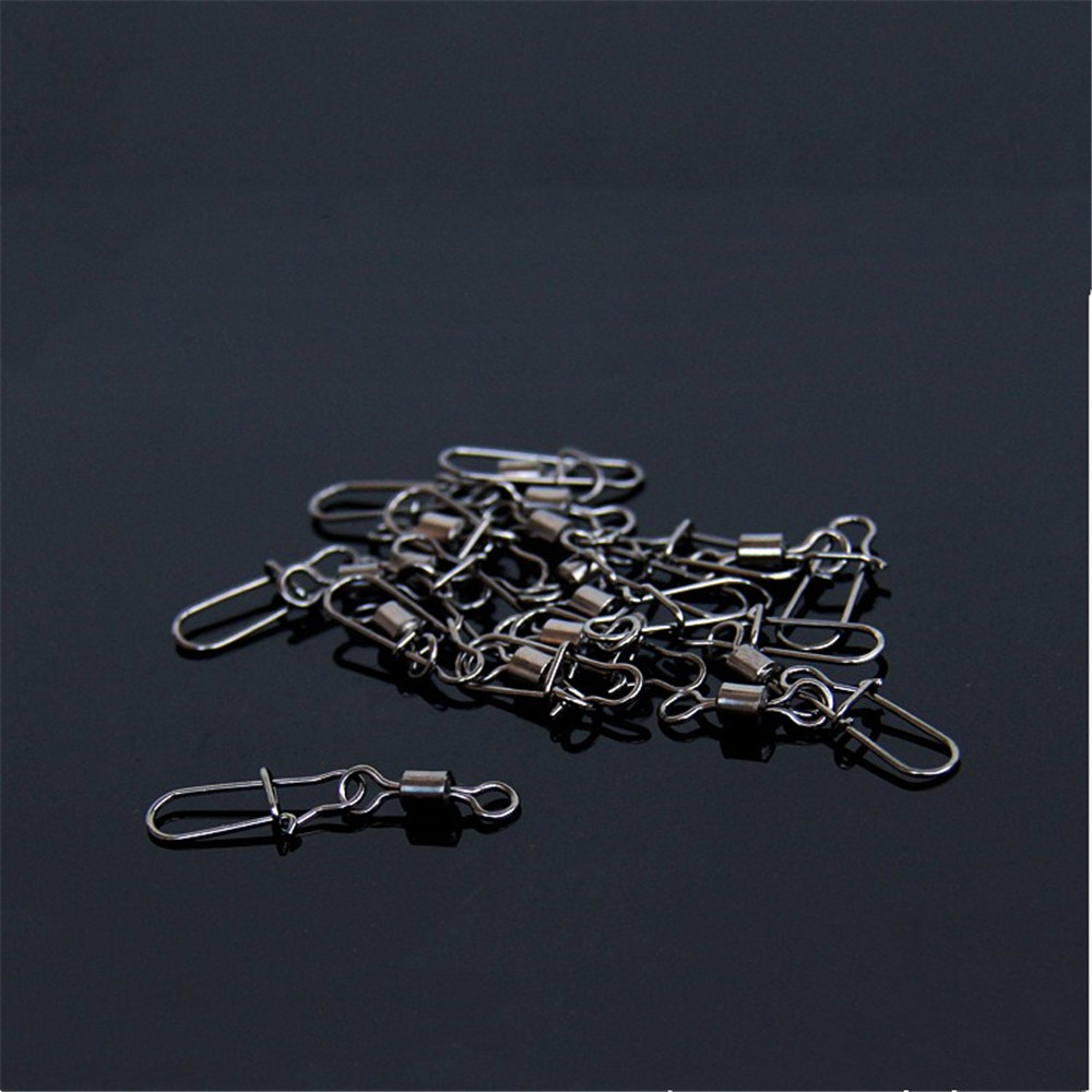FISHINAPOT 30pcs/lot 2#-10# St - Fishing Lure Spinnerbait avaliação e preço