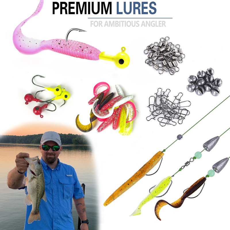 New 120PCS Fishing Lure Set So - Fishing Lure Jig avaliação e preço