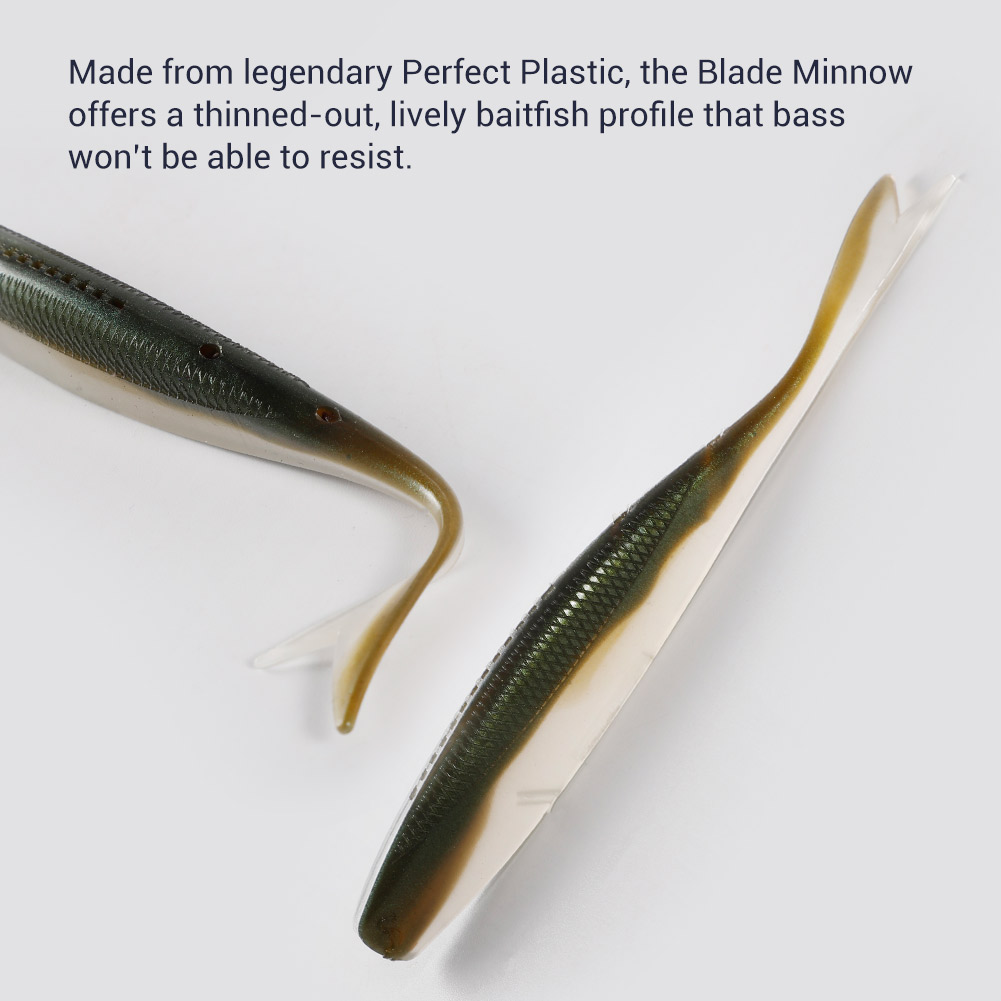 NOEBY Soft Lure Blade Minnow 9 - Fishing Lure Blade Bait avaliação e preço