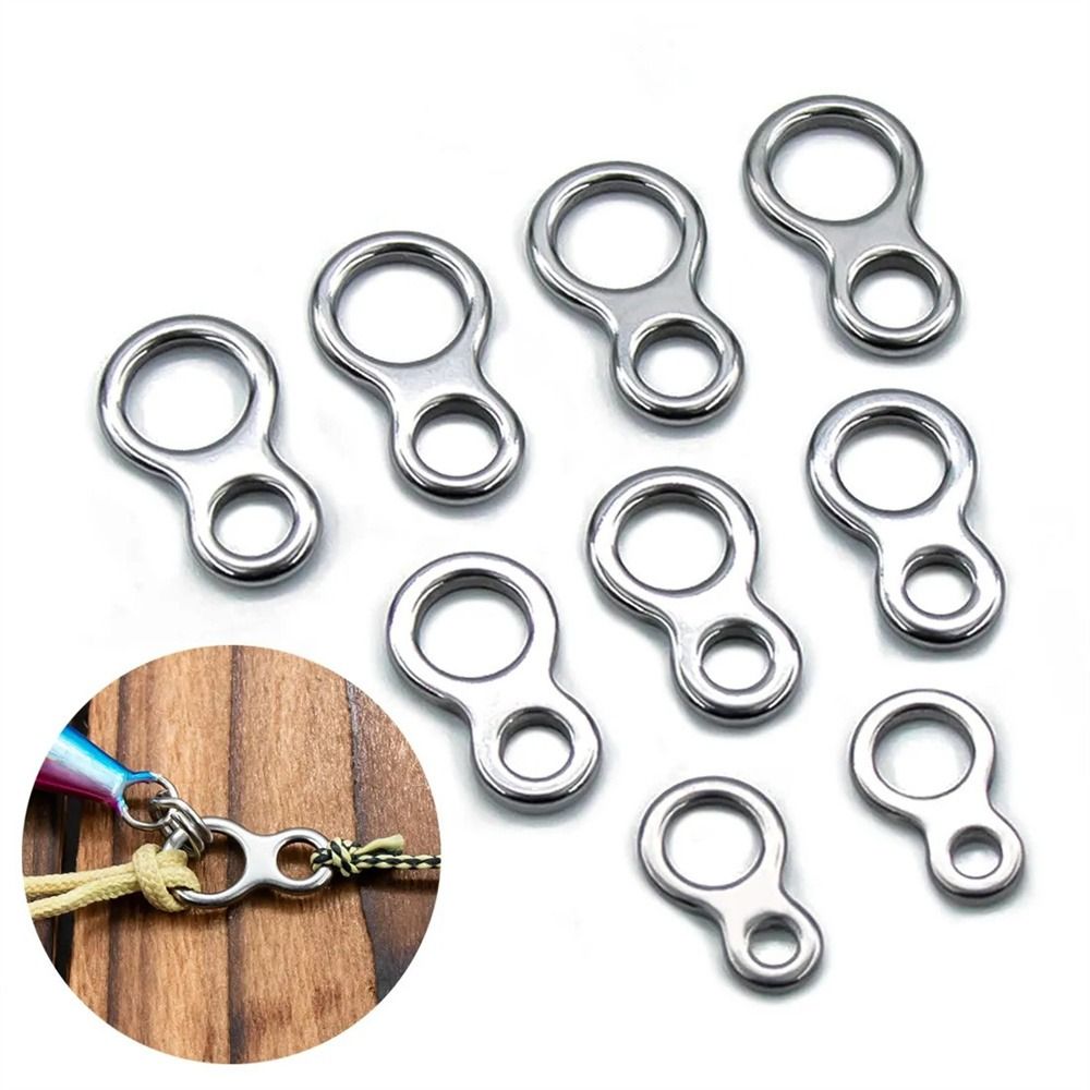 10Pcs Fishing Solid Ring Stain - Fishing Lure Jig avaliação e preço