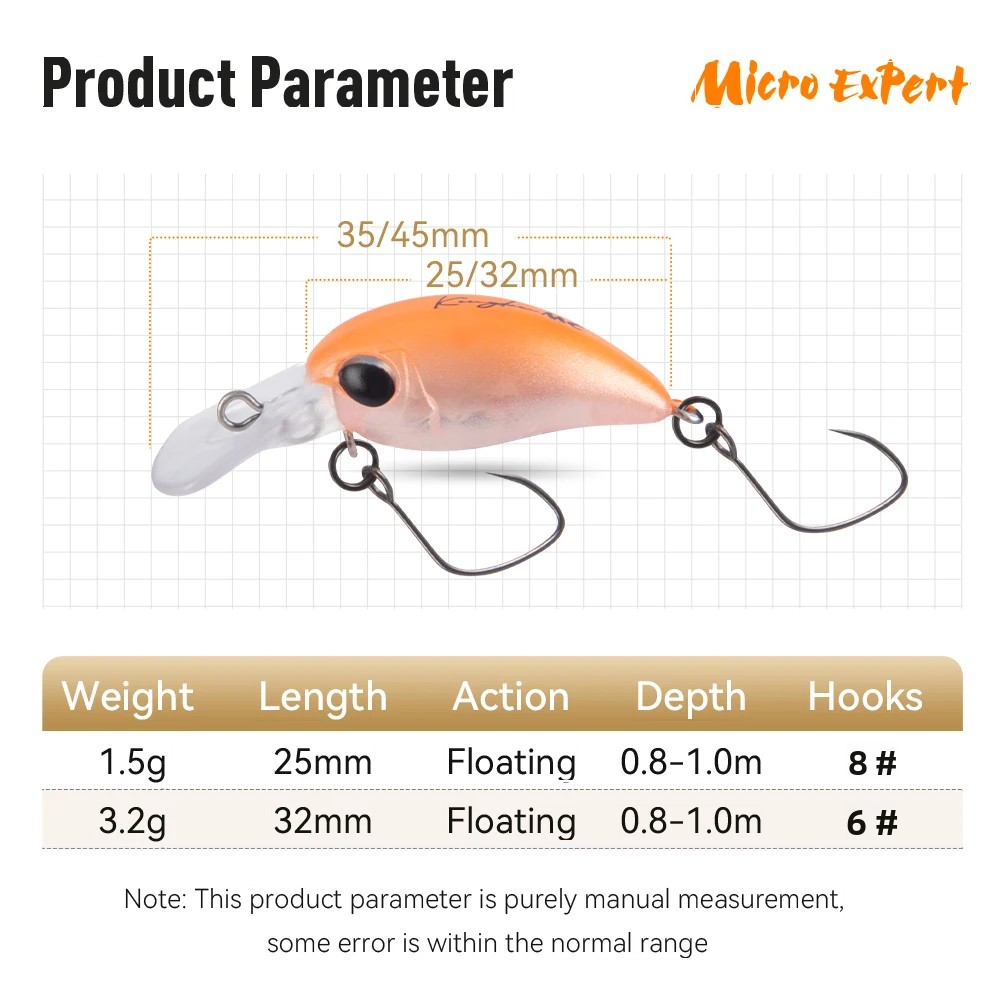 Kingdom Fishing Lure Micro Exp - Fishing Lure Crankbait avaliação e preço