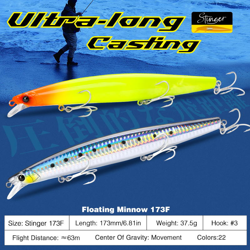 TSURINOYA Shore Fishing STINGE - Fishing Lure Crankbait avaliação e preço