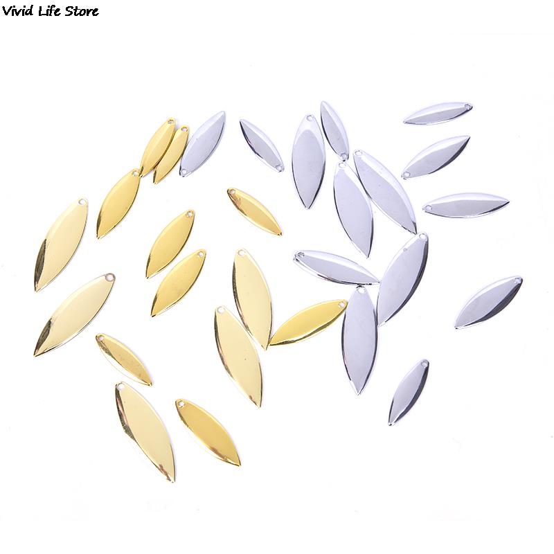 50pcs 45g/50g/75g Metal Willow - Fishing Lure Blade Bait avaliação e preço