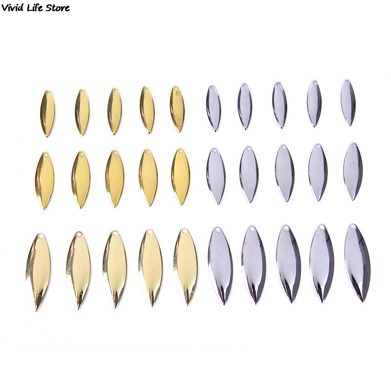 50pcs 45g/50g/75g Metal Willow - Fishing Lure Blade Bait avaliação e preço