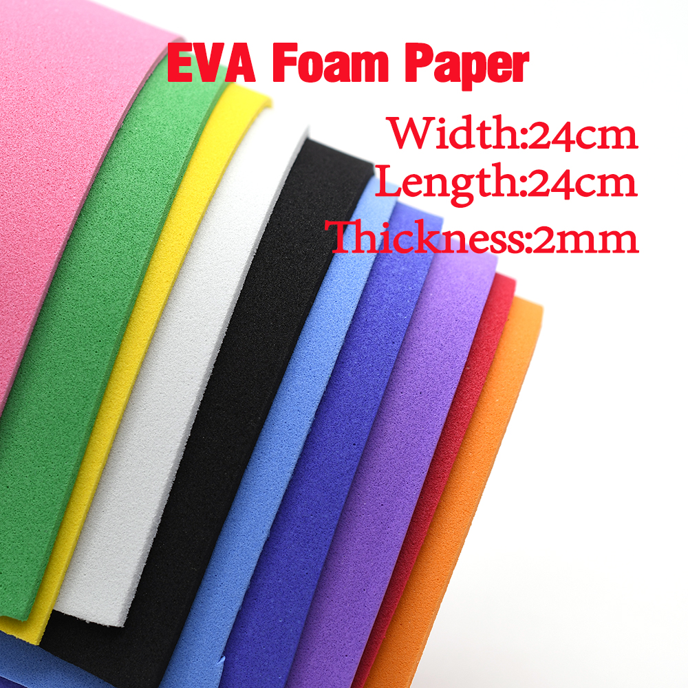 1Pcs 2mm Fly Tying Foam Sheet  - Fishing Lure Popper avaliação e preço