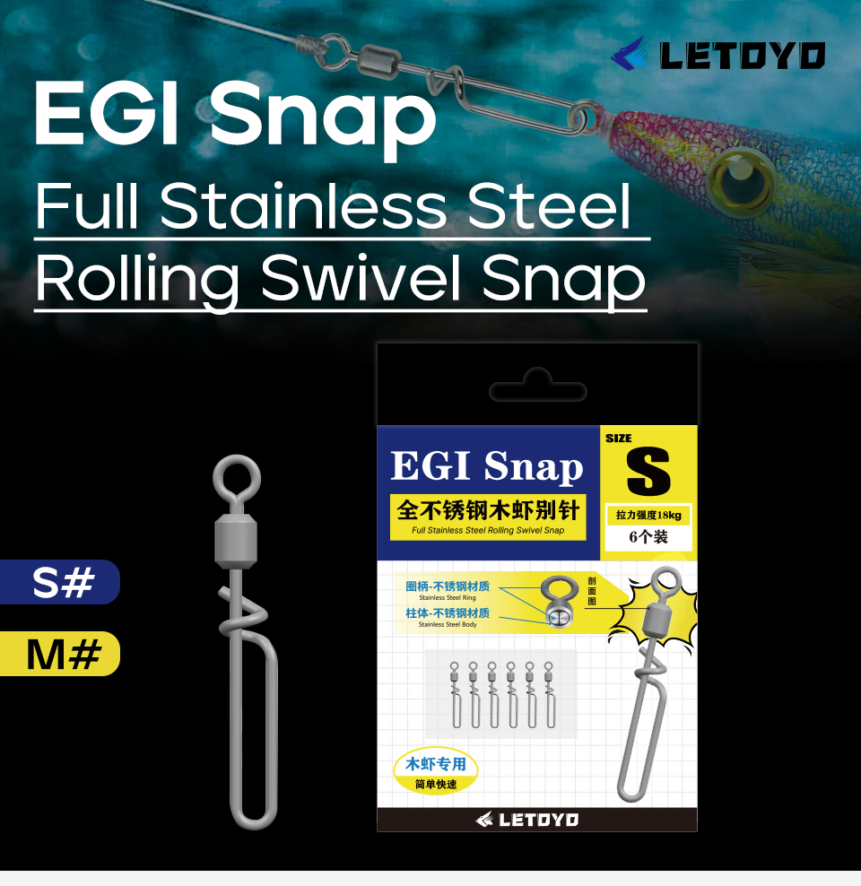 LETOYOFull Stainless Steel Rol - Fishing Lure Jig avaliação e preço
