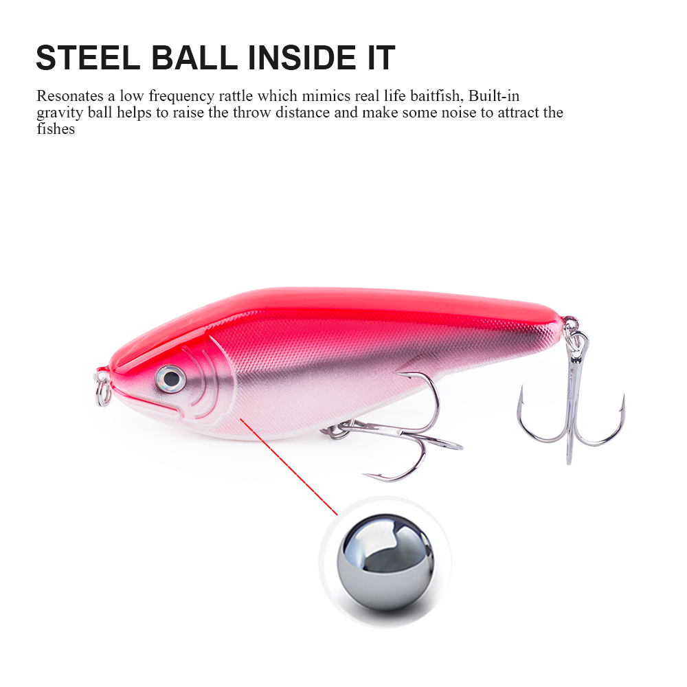 Hanlin NEW Glide Jerkbait 90mm - Fishing Lure Crankbait avaliação e preço