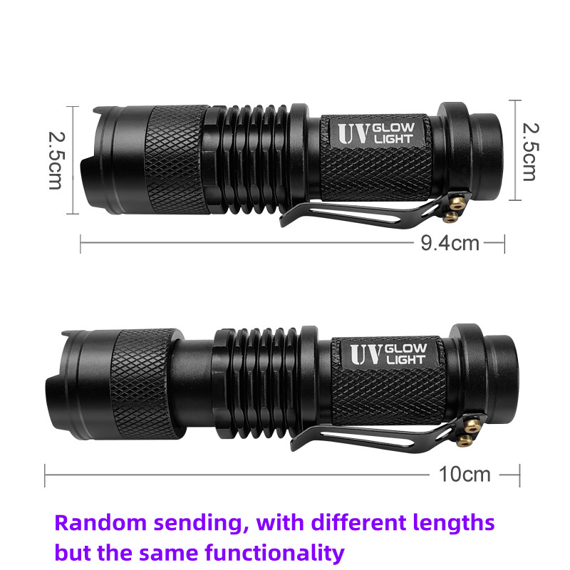 Mini UV Flashlight 395nm Ultra - Fishing Lure Jig avaliação e preço